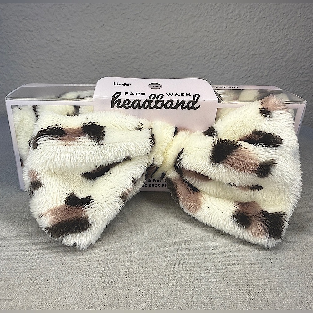 Face Wash Headband, Cheetah Print — Lindo - Picture 11 of 11